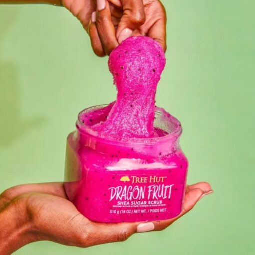 Tree Hut –Dragon Fruit Shea Sugar Body Scrub – 510 gram